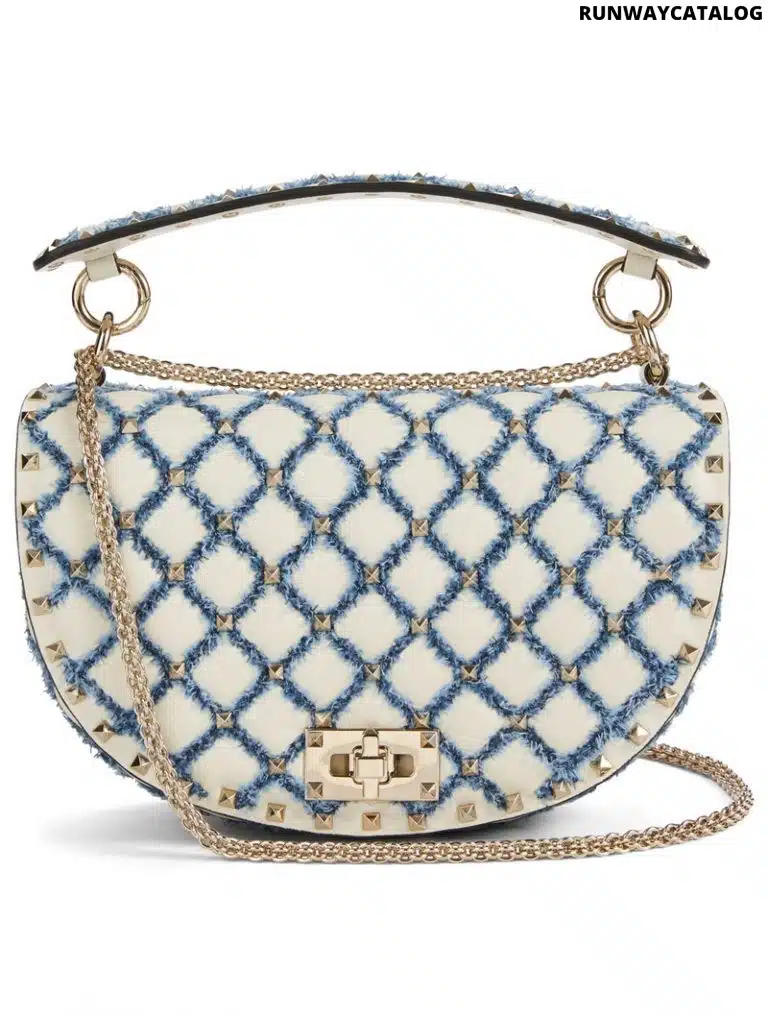 Valentino Garavani Rockstud Spike Saddle Bag