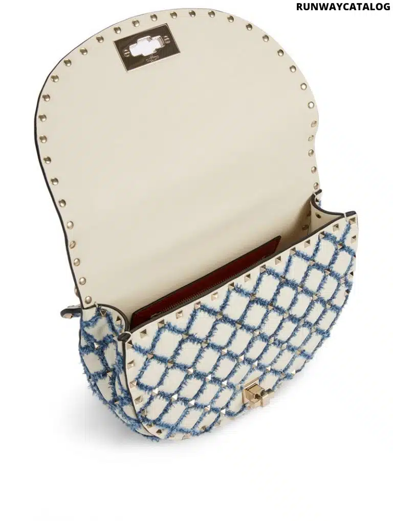 Valentino Garavani Rockstud Spike Saddle Bag - Image 2