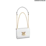 Louis Vuitton Twist MM Bag in White