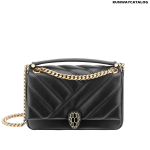 Bvlgari Serpenti Cabochon Shoulder Bag