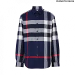 Burberry Check Cotton Flannel Shirt