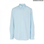 Burberry Monogrom Motif Stretch Cotton Poplin Shirt