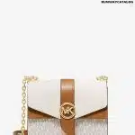 Michael Kors Greenwich Small Leather Crossbody Bag