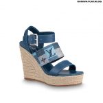 Louis Vuitton Starboard Wedge Sandals