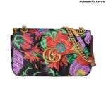 Gucci Ken Scott print GG Marmont small shoulder bag