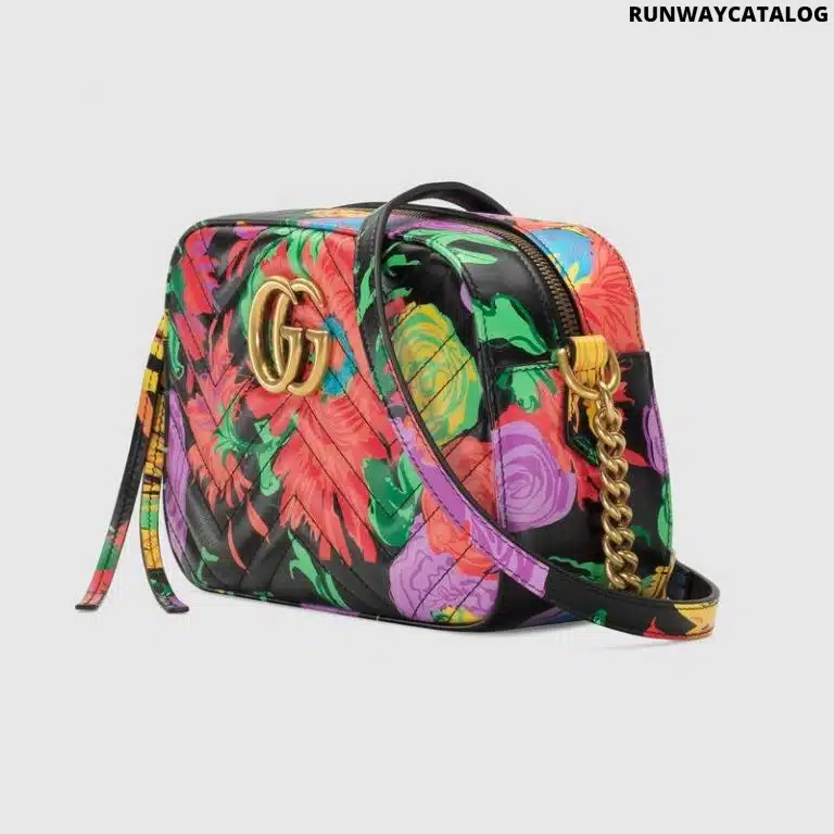 Gucci Ken Scott print GG Marmont small shoulder bag - Image 2