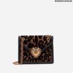 DOLCE & GABBANA MEDIUM DEVOTION BAG IN VELVET STITCH