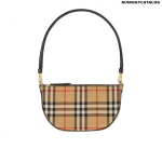 Burberry Vintage Check Cotton Olympia Pouch