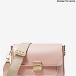 Michael Kors Bradshaw Medium Leather Messenger Bag