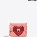 Valentino Medium Heart Spike Bag