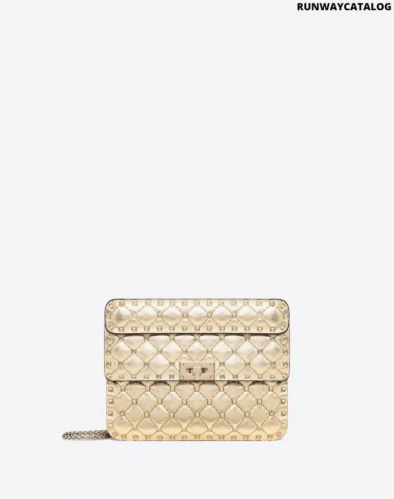 Valentino Medium Metallic Rockstud Spike Bag