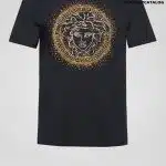 Versace Embellished Medusa Logo T-Shirt