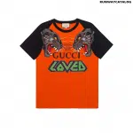 Gucci Oversize T-shirt with Tigers