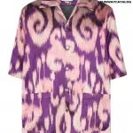 Gucci swirl print bowling shirt