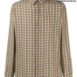 Fendi micro FF-pattern shirt