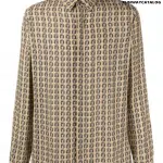 Fendi micro FF-pattern shirt