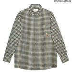 Gucci oversized checked shirt