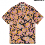 Gucci paisley-print short-sleeved shirt