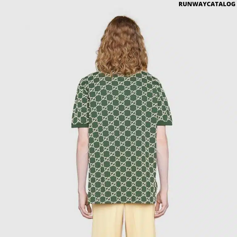 Gucci GG stretch cotton polo - Image 2