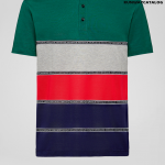 Versace Striped Polo Shirt