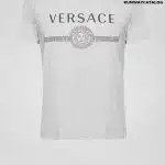 Versace Sustainable Logo Slim Fit T-Shirt