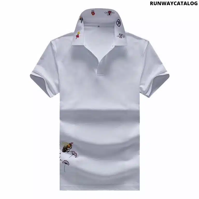 Gucci Men’s Polo White T-Shirt