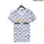 Gucci GG Printed White Cotton T-Shirt