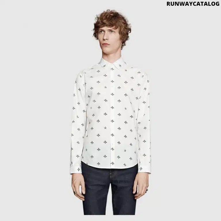 Gucci Bee star cotton Duke shirt - Image 2