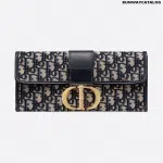 Christian Dior 30 Montaigne jacquard canvas clutch bag