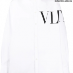 Valentino VLTN-print cotton shirt