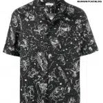 Valentino zodiac map shirt