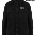 Valentino VLTN patch denim shirt