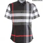 BURBERRY SOMERTON STRETCH COTTON POPLIN SHIRT