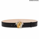 Versace La Medusa Leather Belt