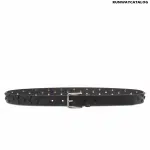 Versace Medusa Stud Leather Belt