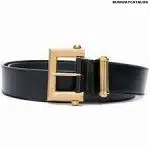 Versace embossed buckle belt