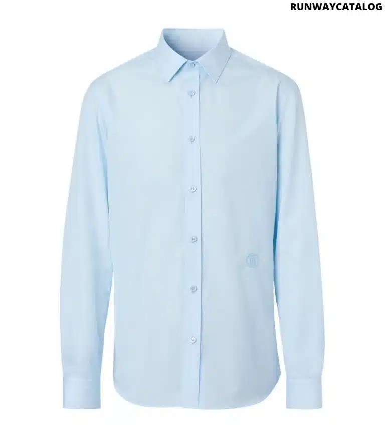 BURBERRY  Monogram Cotton Poplin Shirt