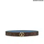 Louis Vuitton Monogram LV Circle Reversible Belt