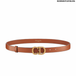 Christian Dior Saddle Belt Ultrasoft Calfskin, 20 MM