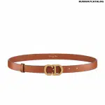 Christian Dior Saddle Belt Ultrasoft Calfskin, 20 MM