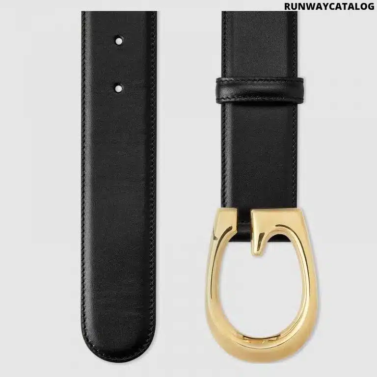 Gucci Belt with G buckle - Image 2