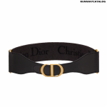 Christian Dior Belt Black and Dark Gray