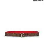 Louis Vuitton Monogram LV Circle Reversible Belt