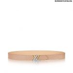 Louis Vuitton LV Twist 30mm Epi Leather Belt Brown