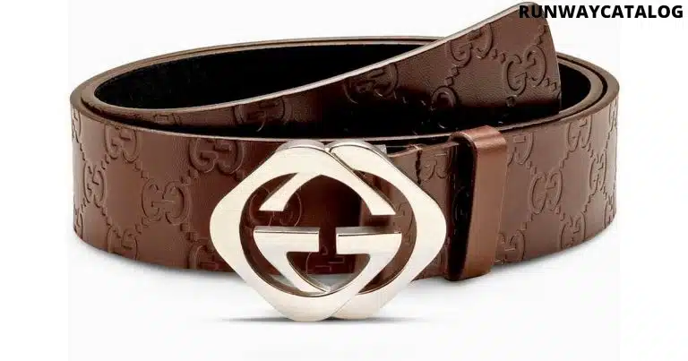 Gucci Guccissima Belt with Square G Buckle