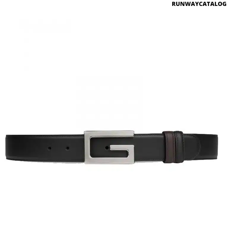 Gucci Reversible Belt with Square G Buckle