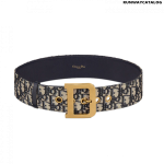 Christian Dior quake women Belt Blue Dior Oblique Jacquard, 55 MM