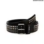 Gucci studded leather belt