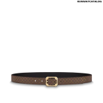 Louis Vuitton LV Malletier 25mm Belt