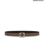 Louis Vuitton LV Malletier 25mm Belt